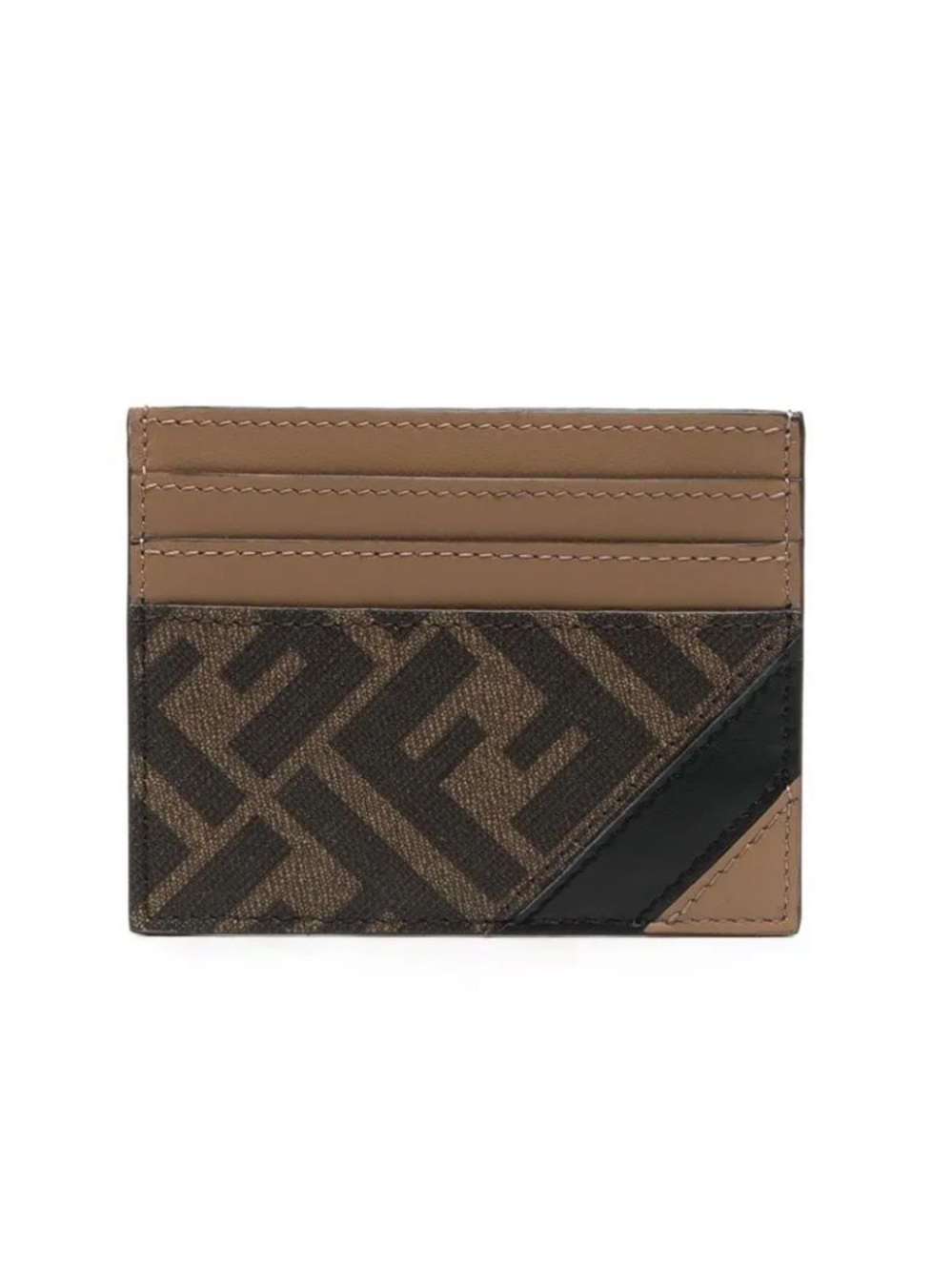 Fendi FF Logo Two-Toned Cardholder